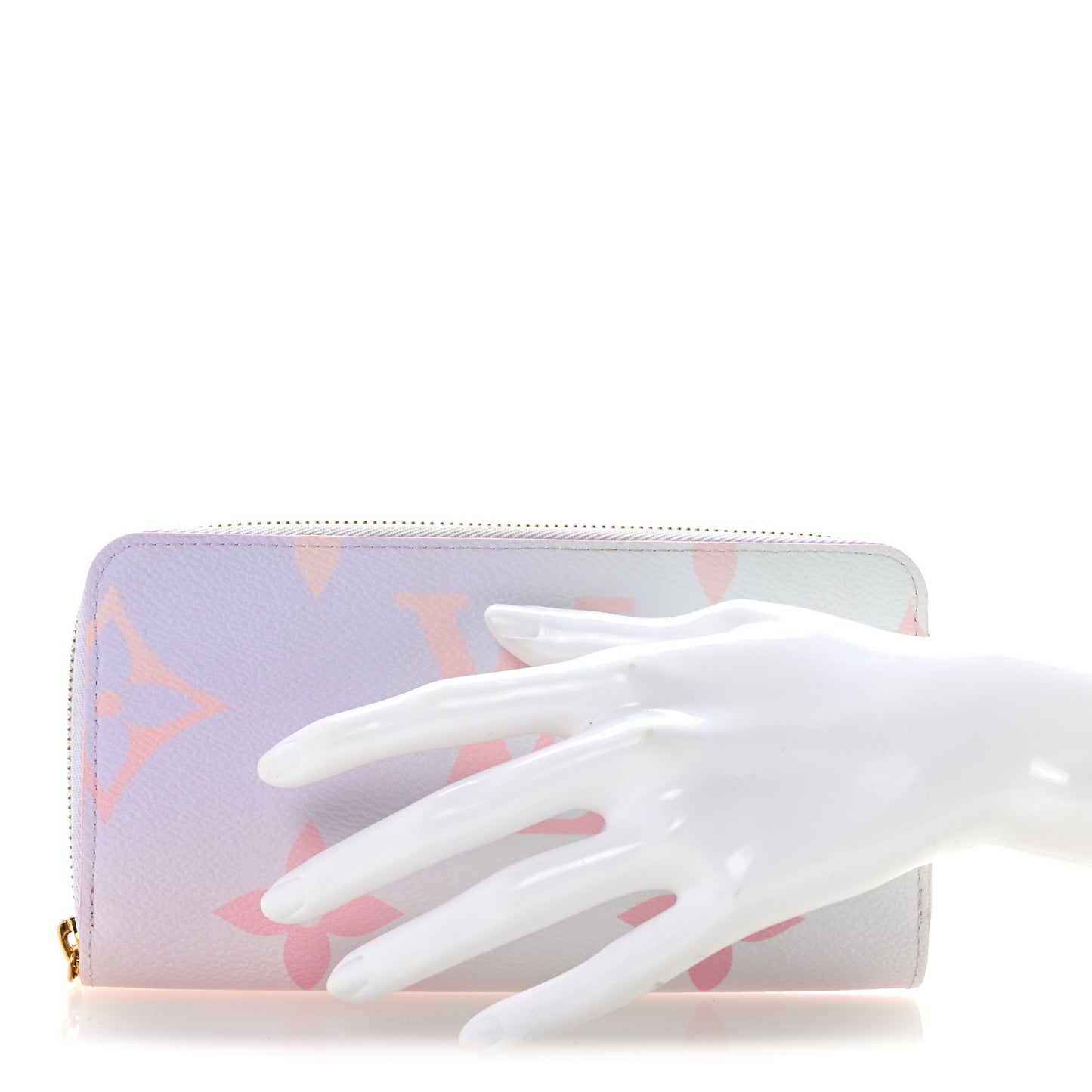 Monogram Giant Spring In The City Zippy Wallet Sunrise Pastel