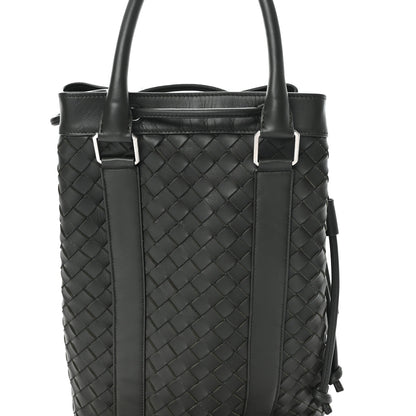 Bottega Veneta Nappa Intrecciato Drawstring Backpack Khaki 7 of 10