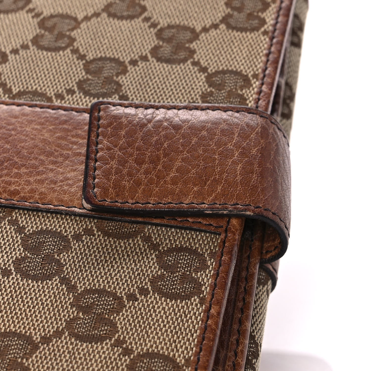 Gucci Monogram GG Continental Wallet Natural 12 of 14