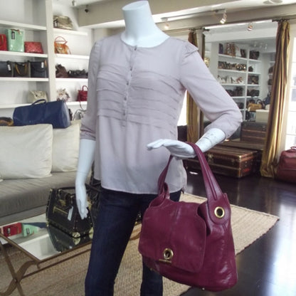 Saint Laurent Patent Capri Flap Pink 2 of 14