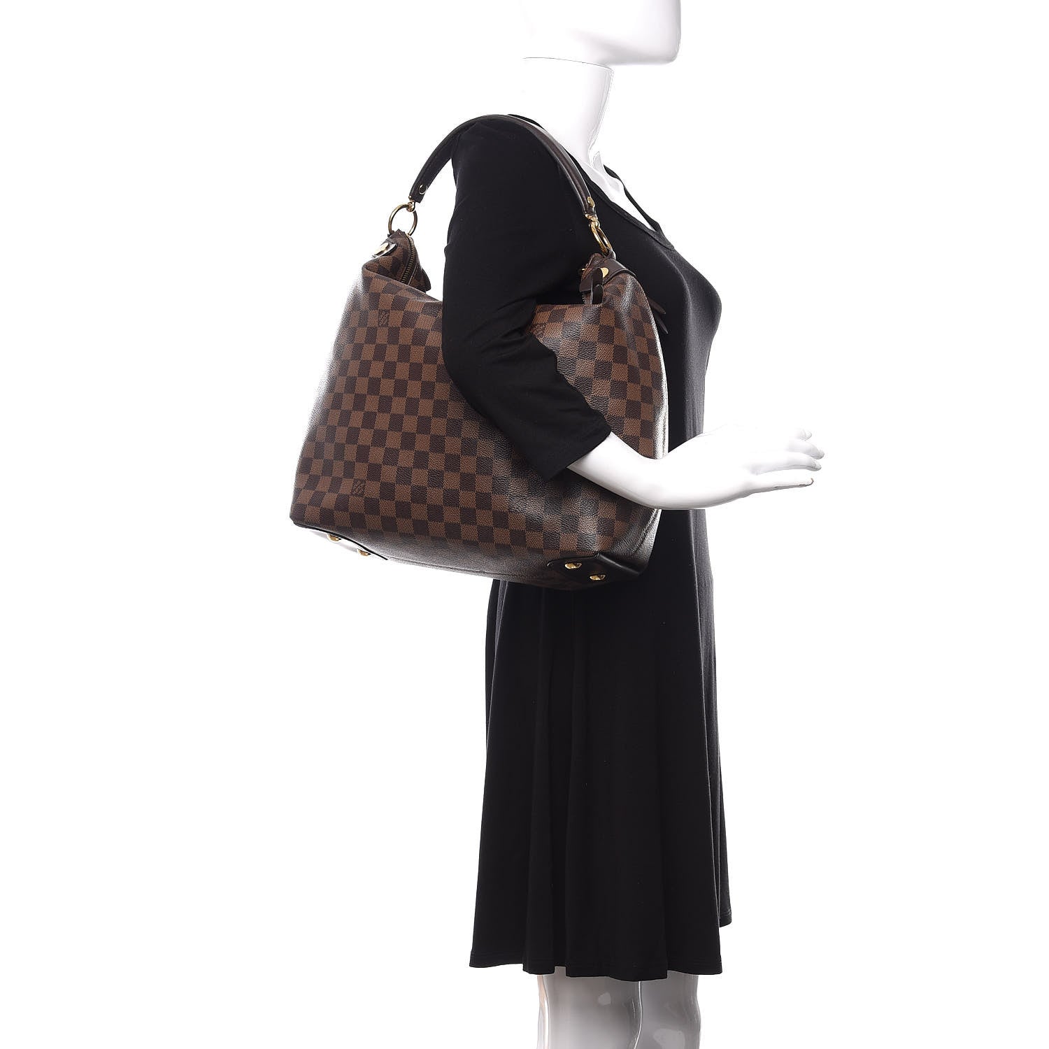Louis Vuitton Damier Ebene Duomo Hobo 2 of 9