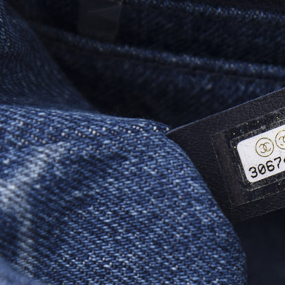 Chanel Denim CC Quilted Mini Square Flap Blue 7 of 11