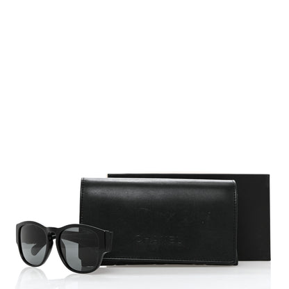 Chanel Acetate Crystal Baguette Chain CC Sunglasses 5454-Q-A Black 8 of 8