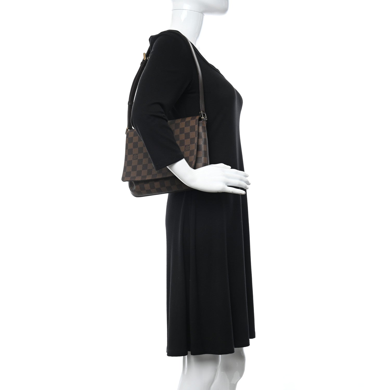 Louis Vuitton Damier Ebene Musette Tango 2 of 18
