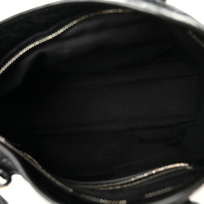 Balenciaga Agneau Arena Silver Hardware Small Le City Black 4 of 9