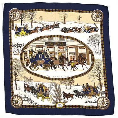 Hermes Silk L'hiver En Poste 1 of 4