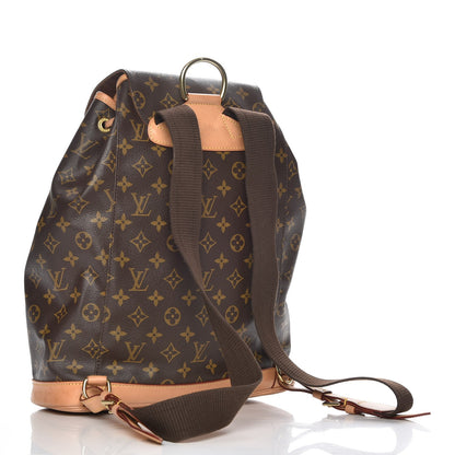 Louis Vuitton Monogram Montsouris GM Backpack 3 of 8