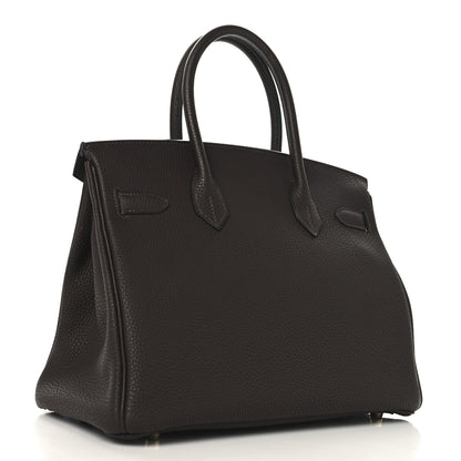 Hermes Togo Birkin 30 Chocolate 3 of 12
