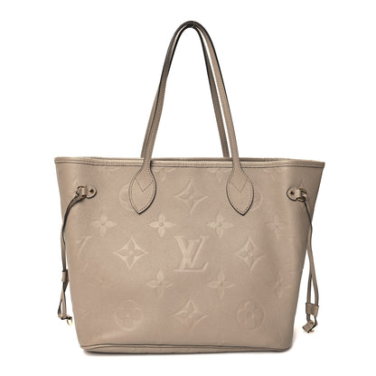 Louis Vuitton Empreinte Monogram Giant Neverfull MM Tourterelle 1 of 12