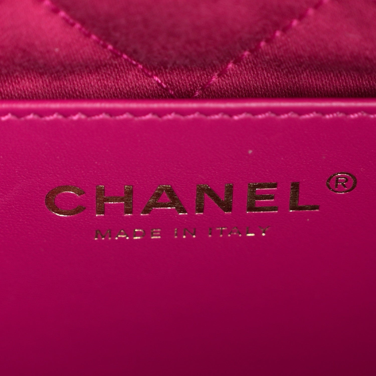 Chanel Shiny Caviar Quilted Monochrome Mini Chanel 22 Fuchsia 6 of 11