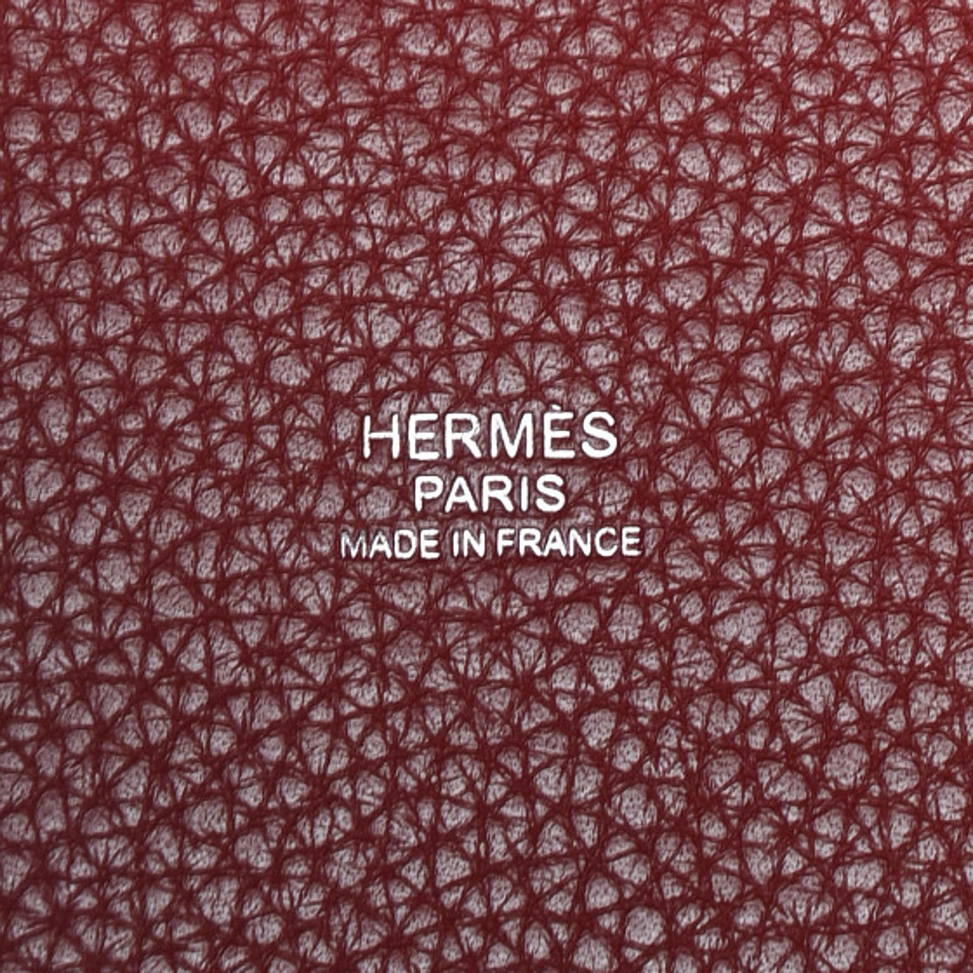 Hermes Taurillon Clemence Swift Picotin Lock 22 MM Rouge H Brique 5 of 8