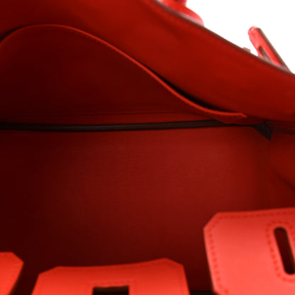 Hermes Swift Birkin 25 Rouge Tomate 5 of 10