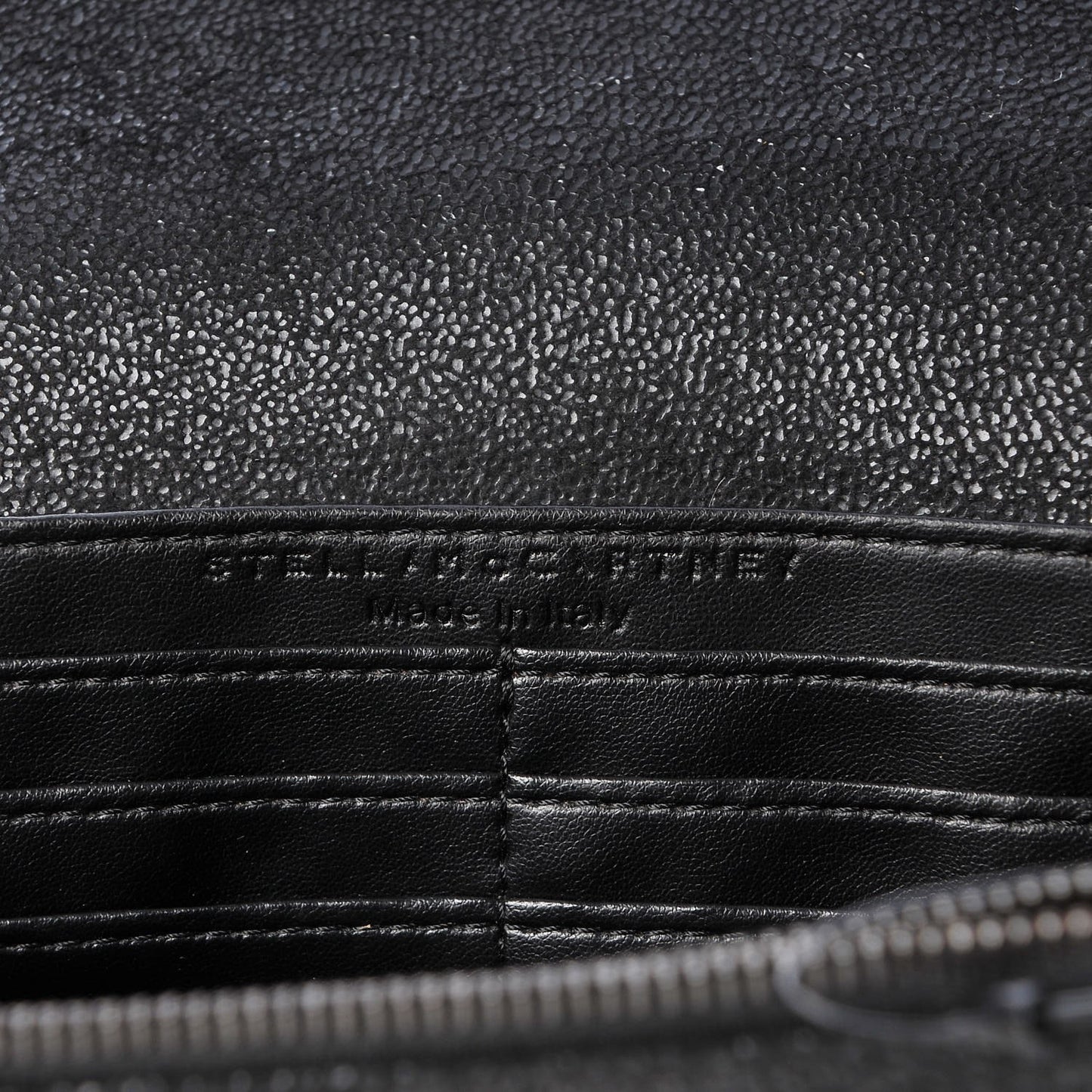 Shaggy Deer Falabella Crossbody Clutch Black