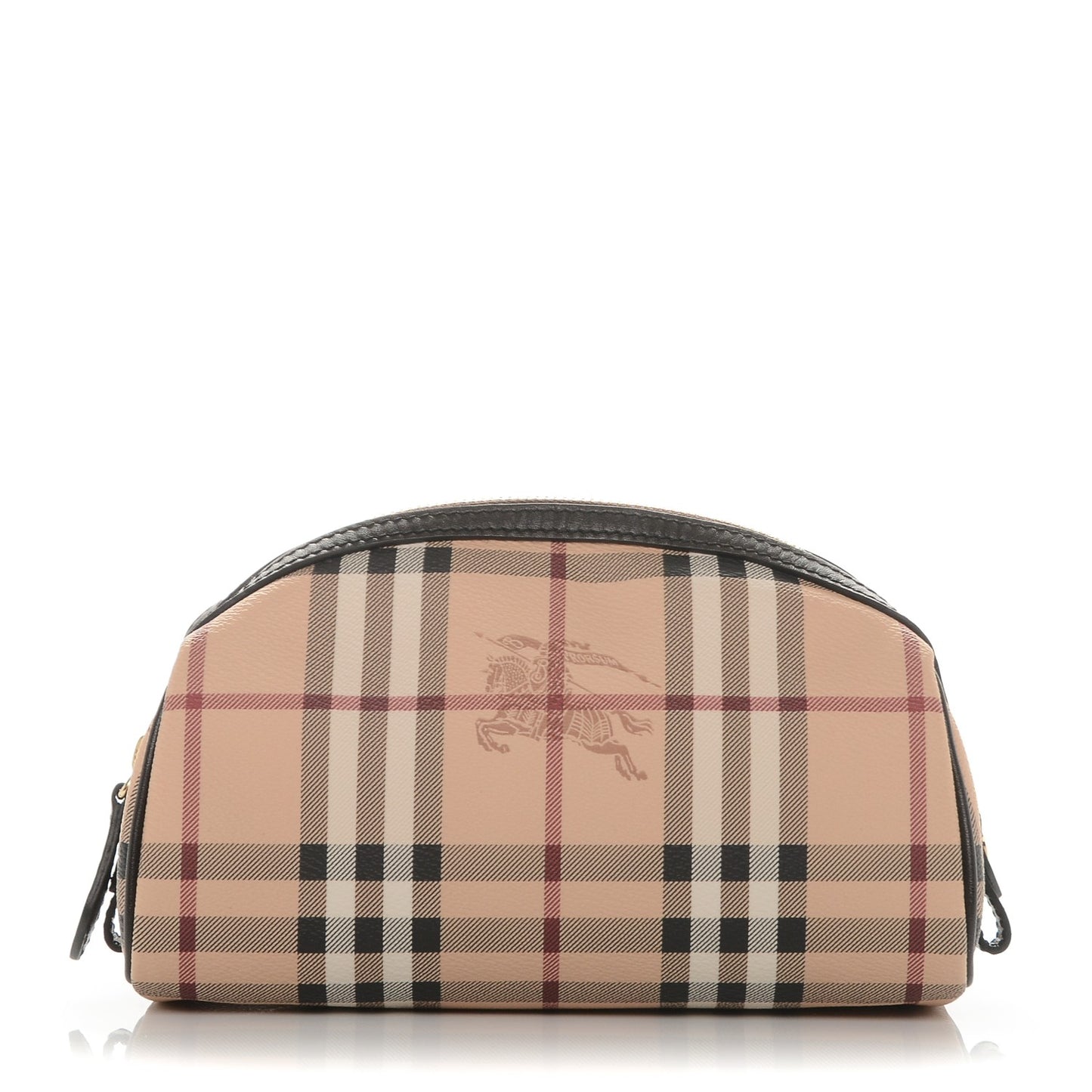 Haymarket Check Evelyn Cosmetic Bag Chocolate