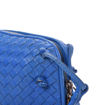 Bottega Veneta Nappa Intrecciato Nodini Crossbody Messenger Signal Blue 14 of 15