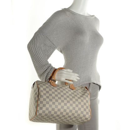 Louis Vuitton Damier Azur Speedy 30 2 of 7