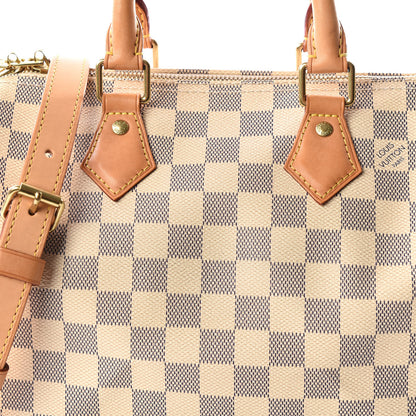 Louis Vuitton Damier Azur Speedy Bandouliere 25 11 of 11