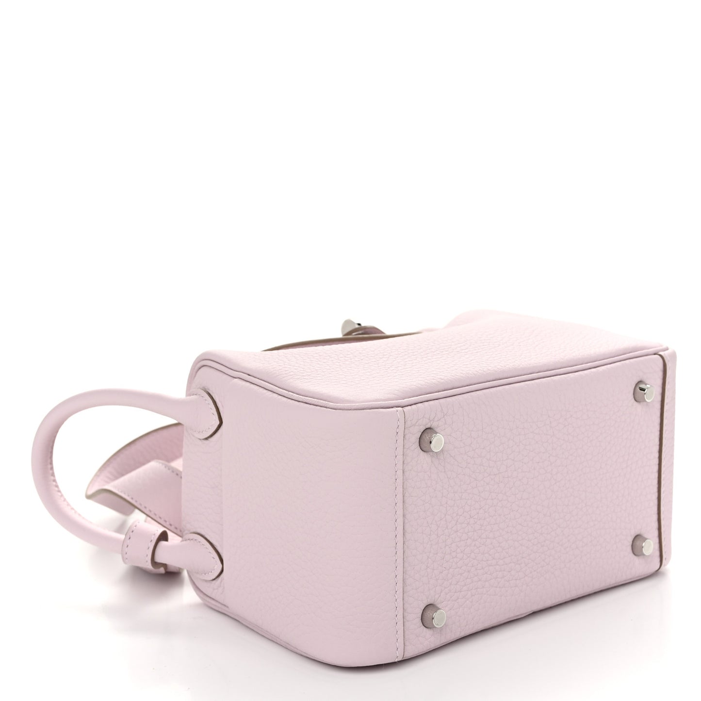 Taurillon Clemence Verso Mini Lindy 20 Mauve Pale Mushroom