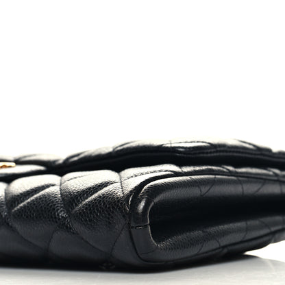 Chanel Caviar Quilted Clutch With Chain Flap Black 8 of 8