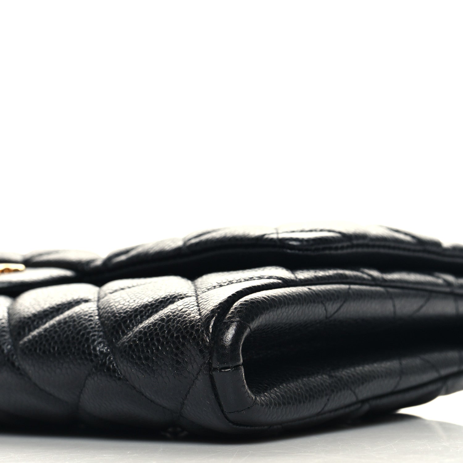 Chanel Caviar Quilted Clutch With Chain Flap Black 9 of 10