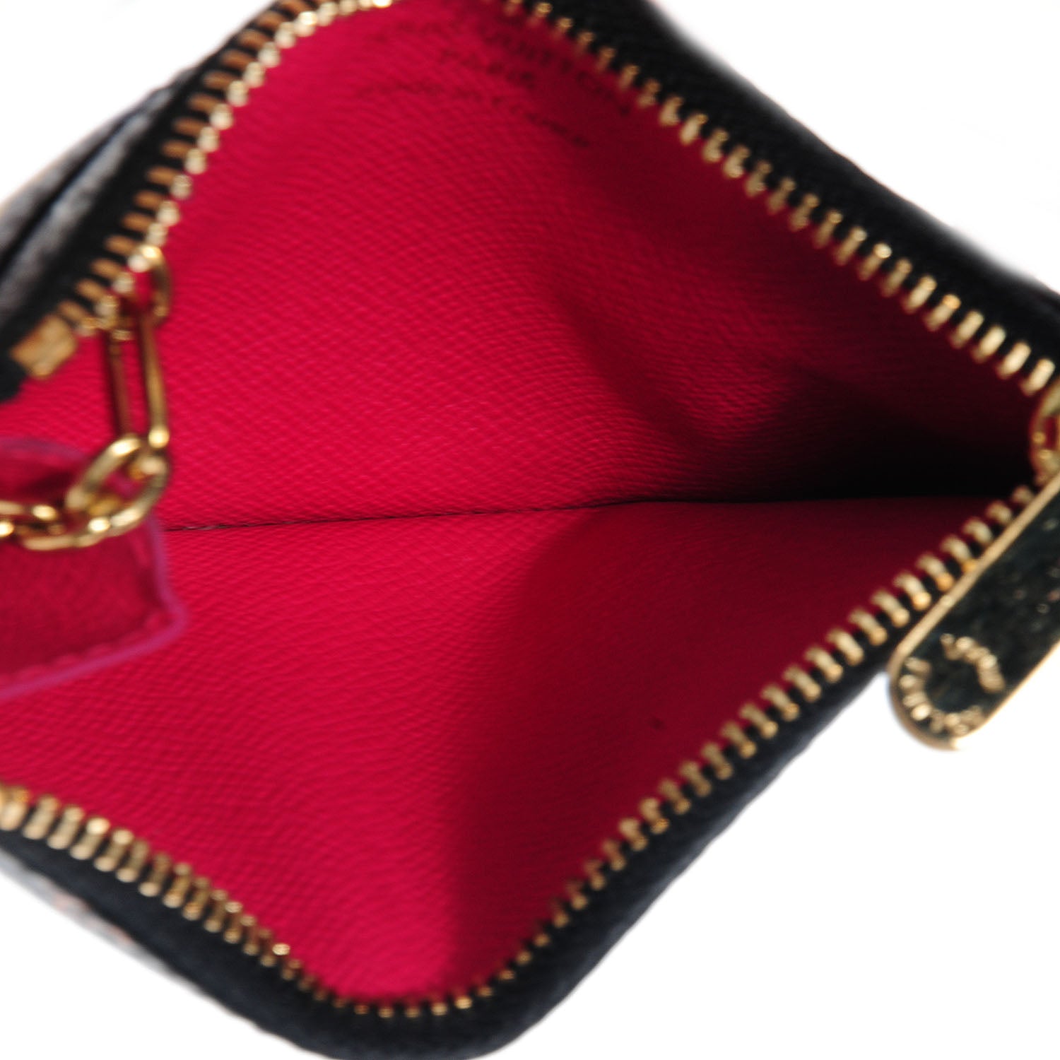 Louis Vuitton Monogram Multicolor Key Pouch Black Grenade 6 of 8