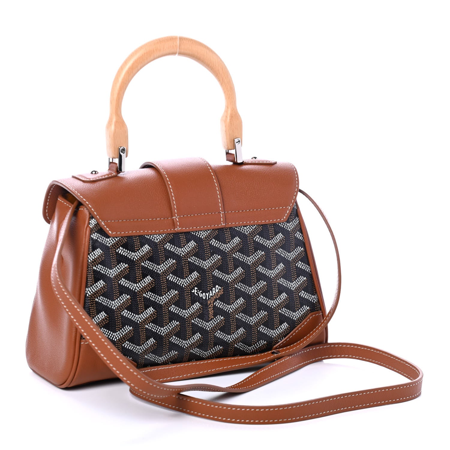Goyard Goyardine Mini Saigon Black Gold 2 of 4