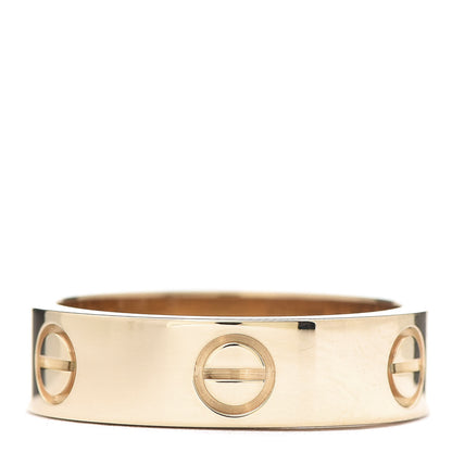 Cartier 18K Yellow Gold 5.5mm LOVE Ring 56 7.5 3 of 4