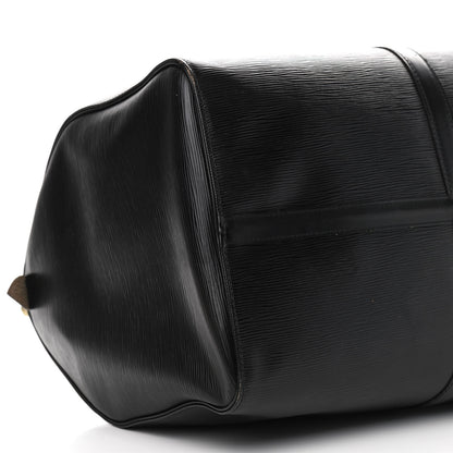 Louis Vuitton Epi Keepall 55 Black 9 of 23