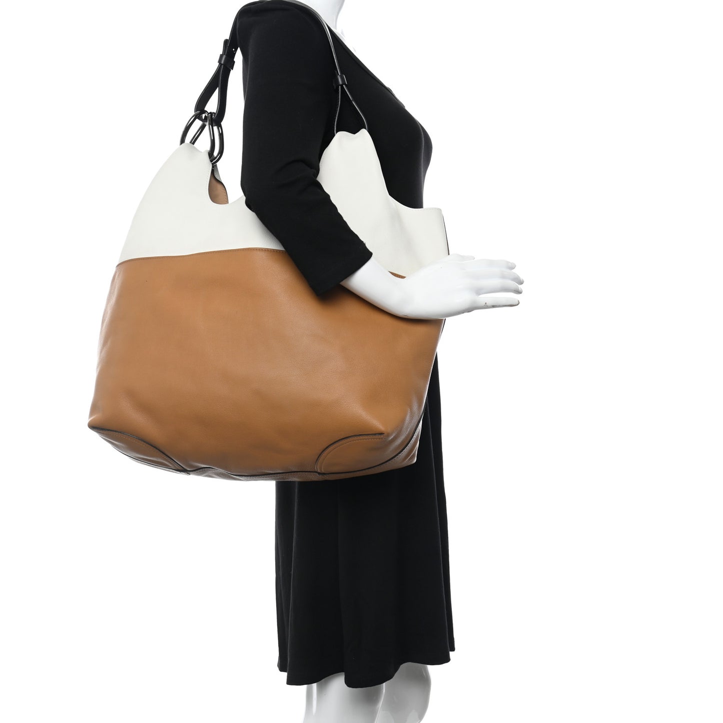 Calfskin Tri-Color Givry With Me Polo Vegetal Ivory