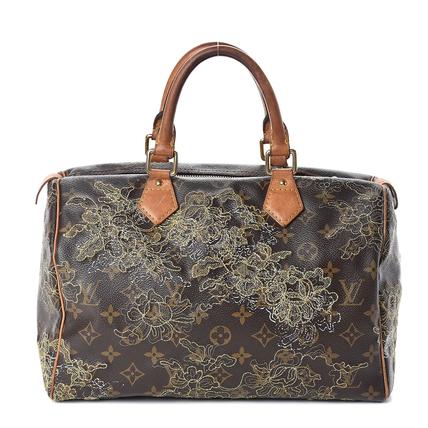 Monogram Dentelle Speedy 30 Gold