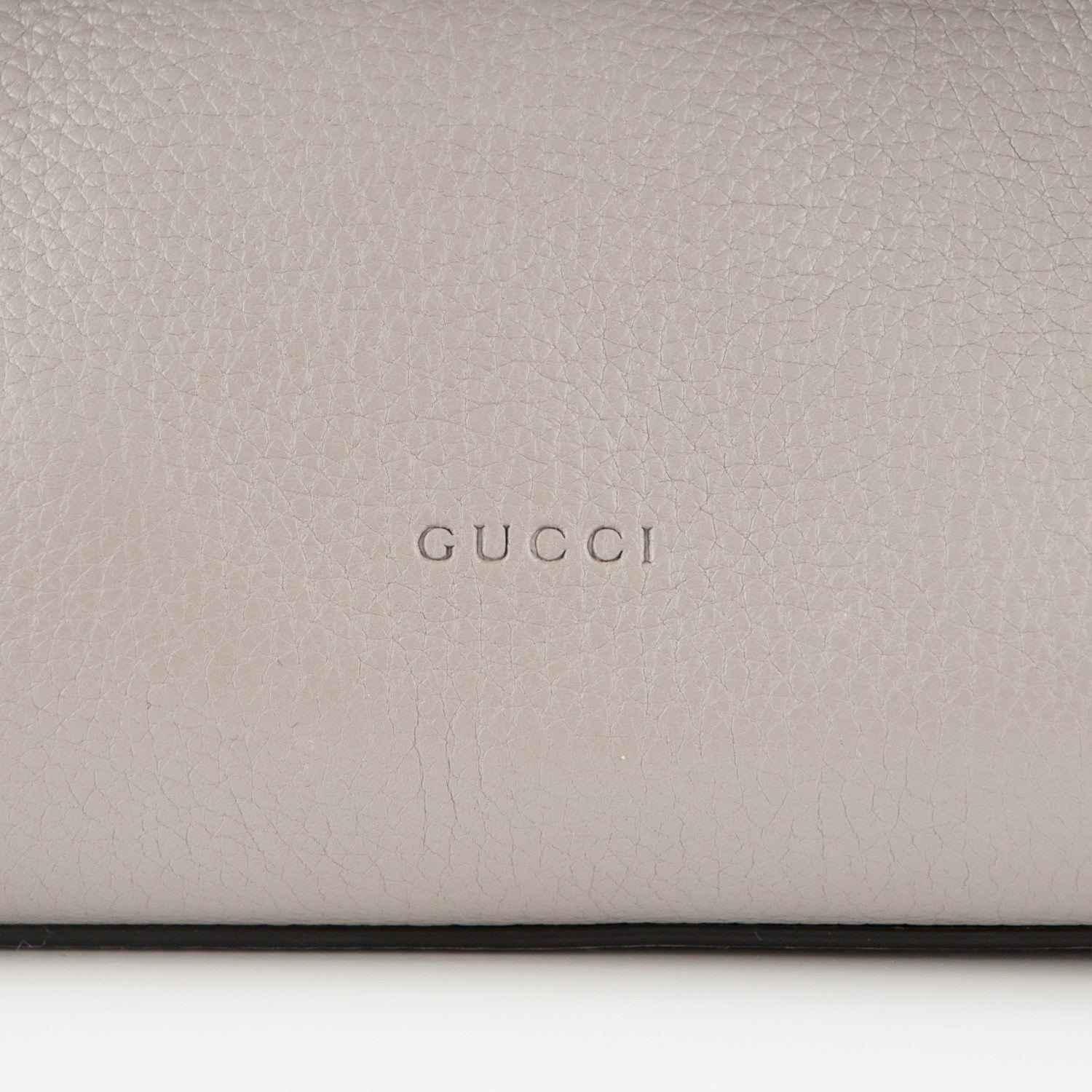 Gucci Cellarius Calfskin Small Bamboo Daily Top Handle Bag Storm Grey 7 of 8