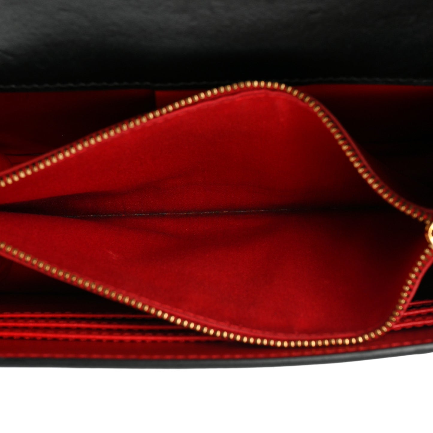 Calfskin Large Elisa Shoulder Bag Black