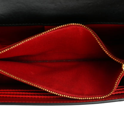Christian Louboutin Calfskin Large Elisa Shoulder Bag Black 6 of 18