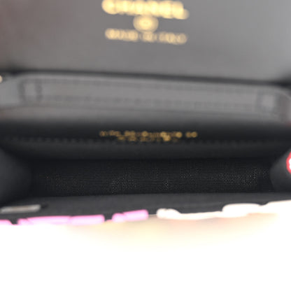 Chanel Canvas Printed CC Mini Clutch With Chain Multicolor 5 of 12
