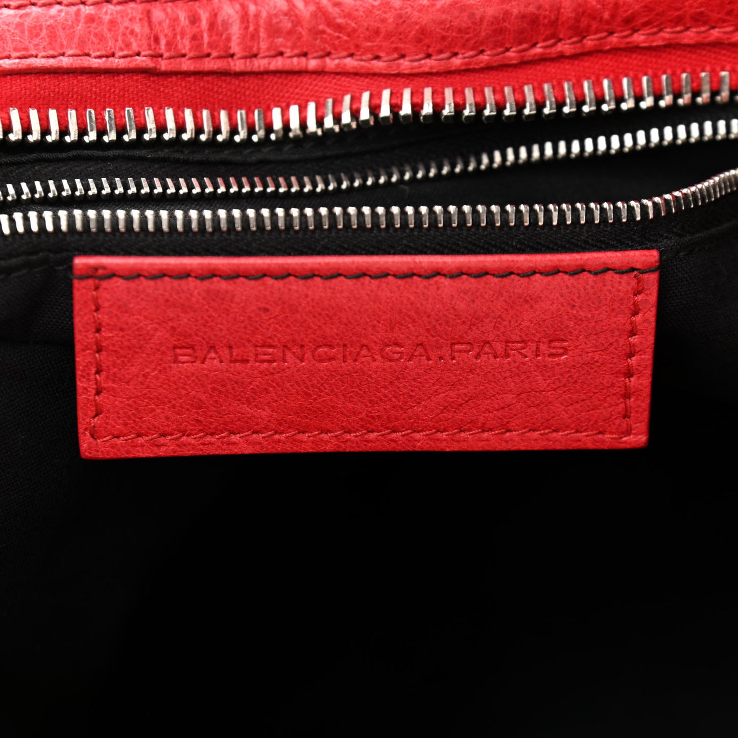 Agneau Giant 21 Silver Hardware City Rouge Coquelicot