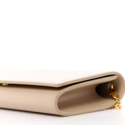 Saint Laurent Smooth Calfskin Mini Paris Bag Dark Beige 9 of 10