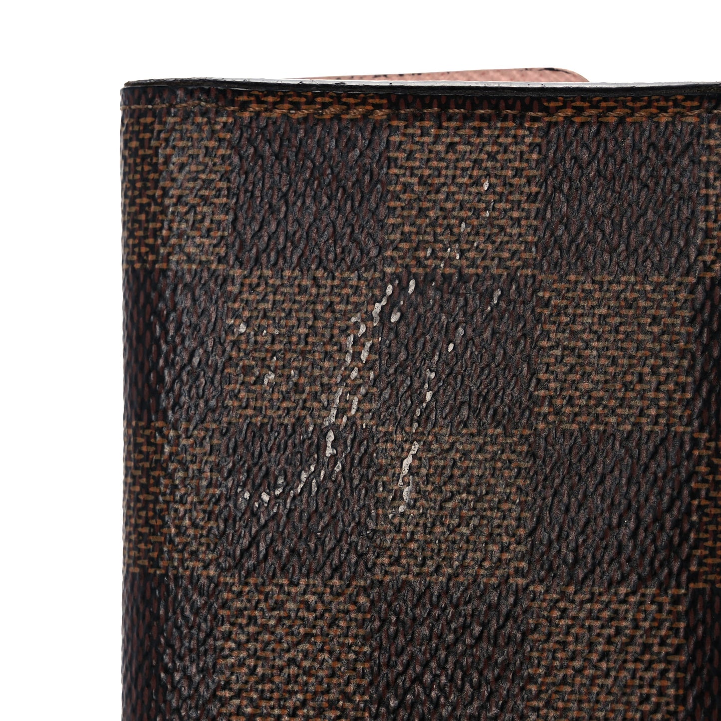 Damier Ebene Multicles 6 Key Holder Rose Ballerine