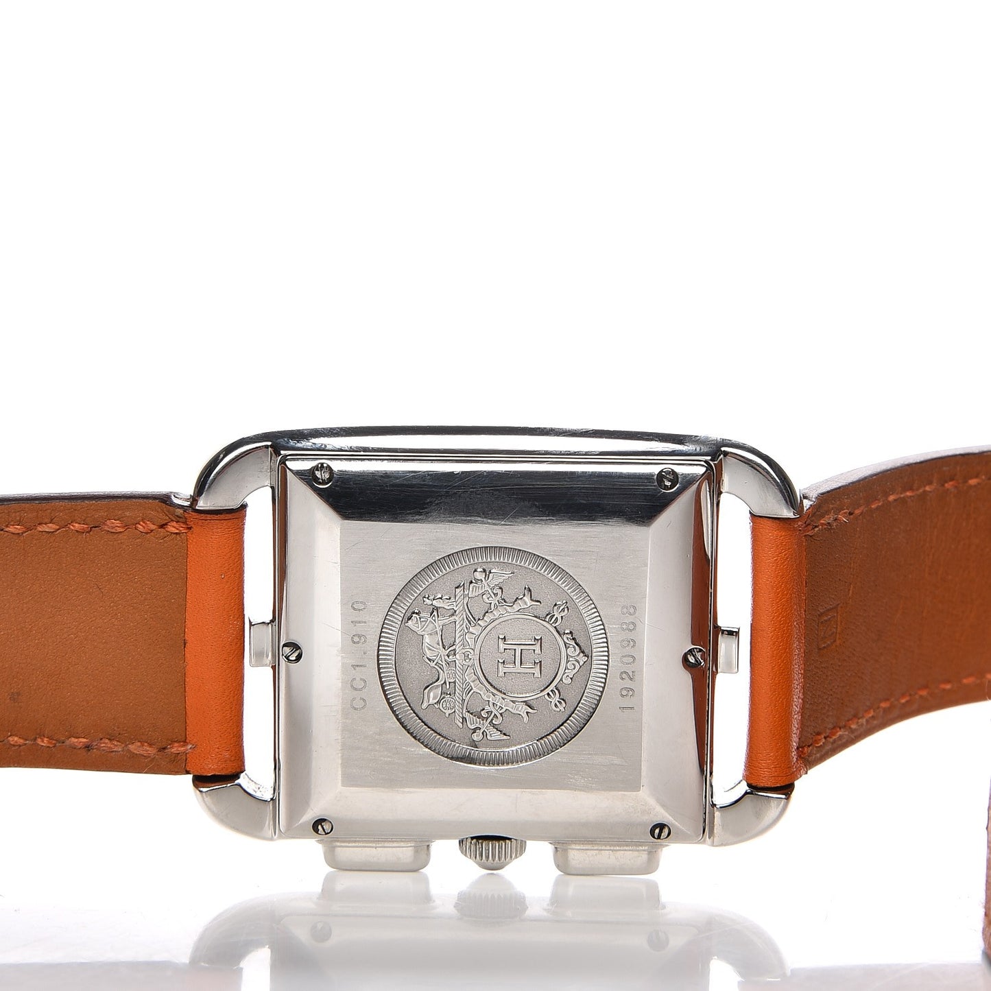 Stainless Steel Swift 31mm Cape Cod Double Tour Chrono Quartz Watch Orange
