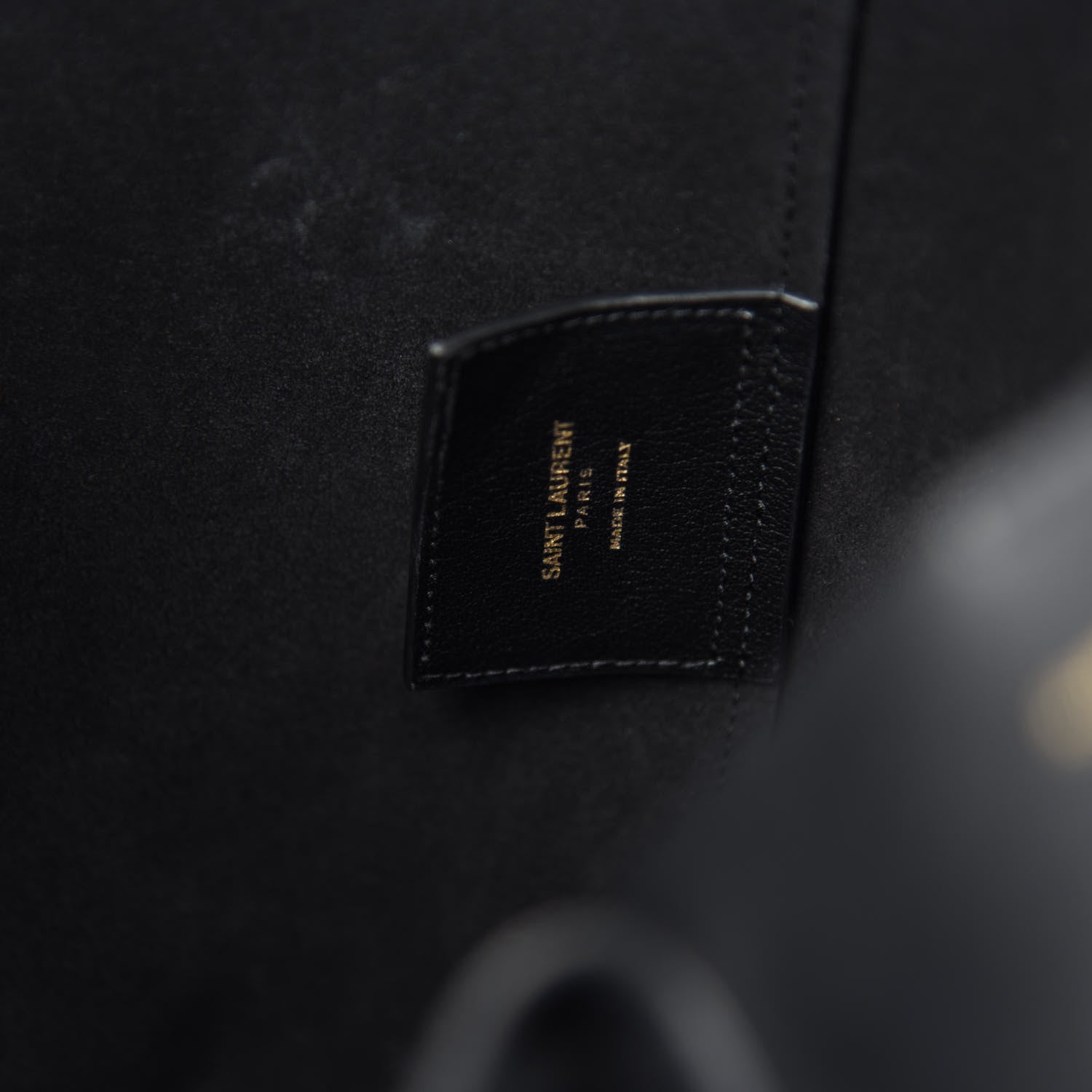 Saint Laurent Calfskin Large Shopping Tote Black 8 of 10