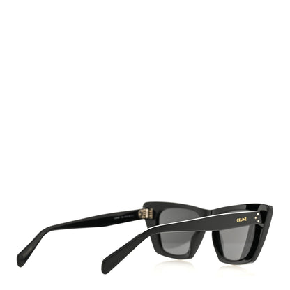 Celine Acetate Cat Eye Sunglasses CL40187I Black 4 of 7