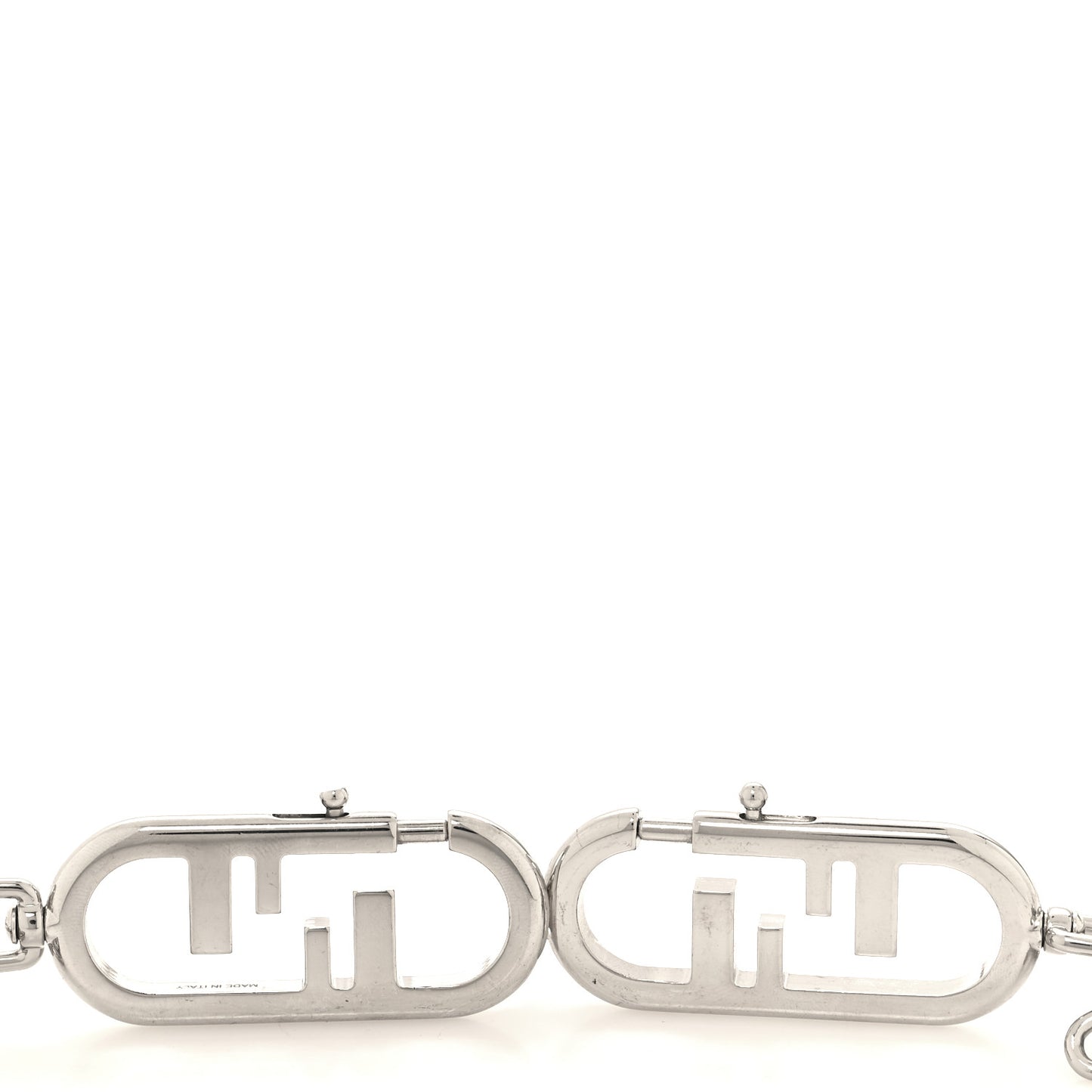 Metal O'Lock Strap You Silver