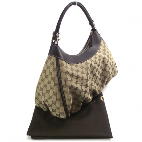Monogram D Gold Hobo