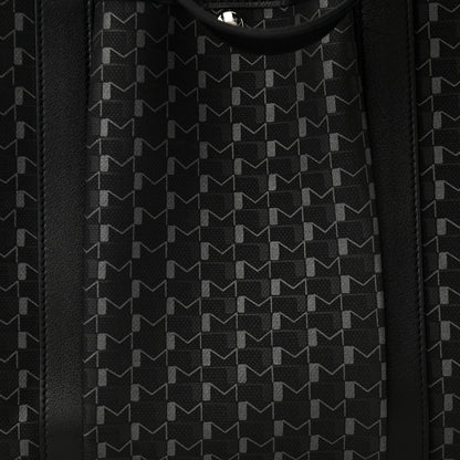Moynat Calfskin Canvas 1920 Monogram Regate Tote Black 9 of 13