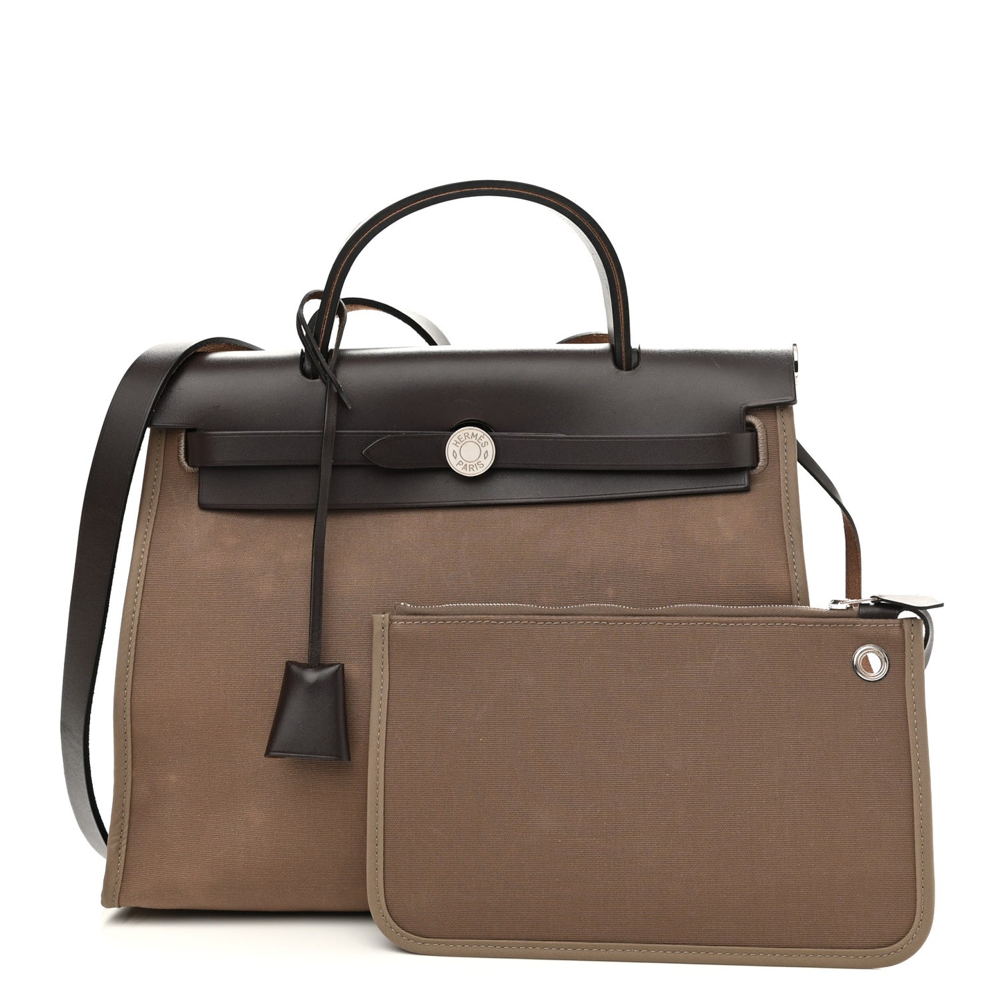 Vache Hunter Toile Herbag Zip 31 PM Etoupe Ebene