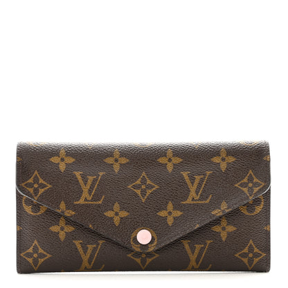 Louis Vuitton Monogram Josephine Wallet Rose Ballerine 1 of 8