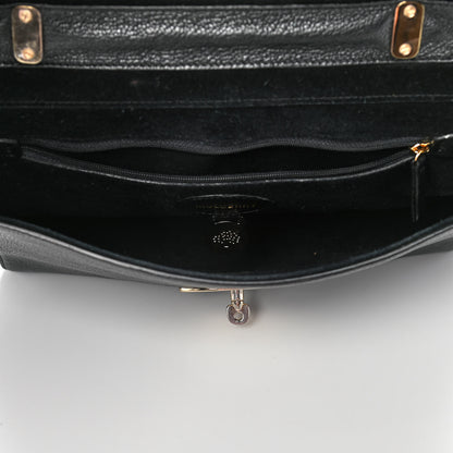Mulberry Glossy Goatskin Medium Lily Black 5 of 11