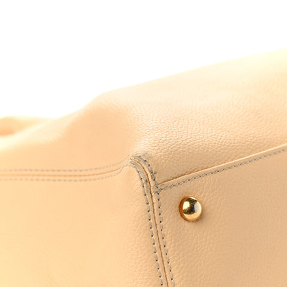 Chanel Calfskin Cerf Executive Shopper Tote Beige 9 of 23