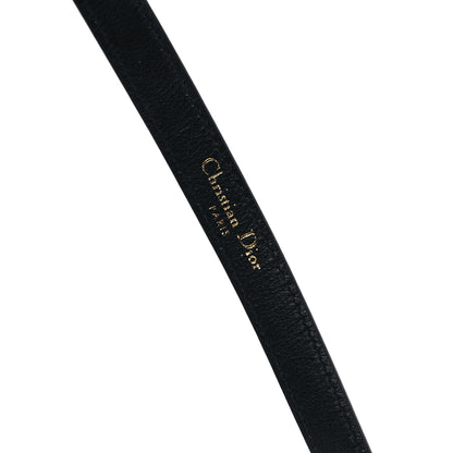 Christian Dior Calfskin CD Belt 85 Black 3 of 7