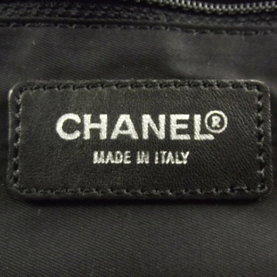 Chanel Nylon Travel Luggage Black 8 of 11