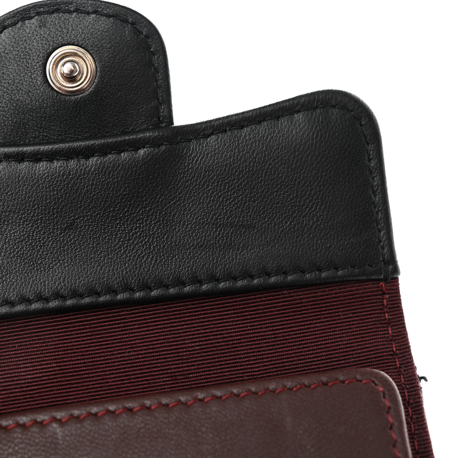 Chanel Lambskin Quilted 6 Key Holder Black 12 of 16